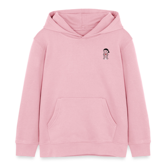 Kinder Organic Hoodie Mini Cruiser von Stanley/Stella - Hellrosa