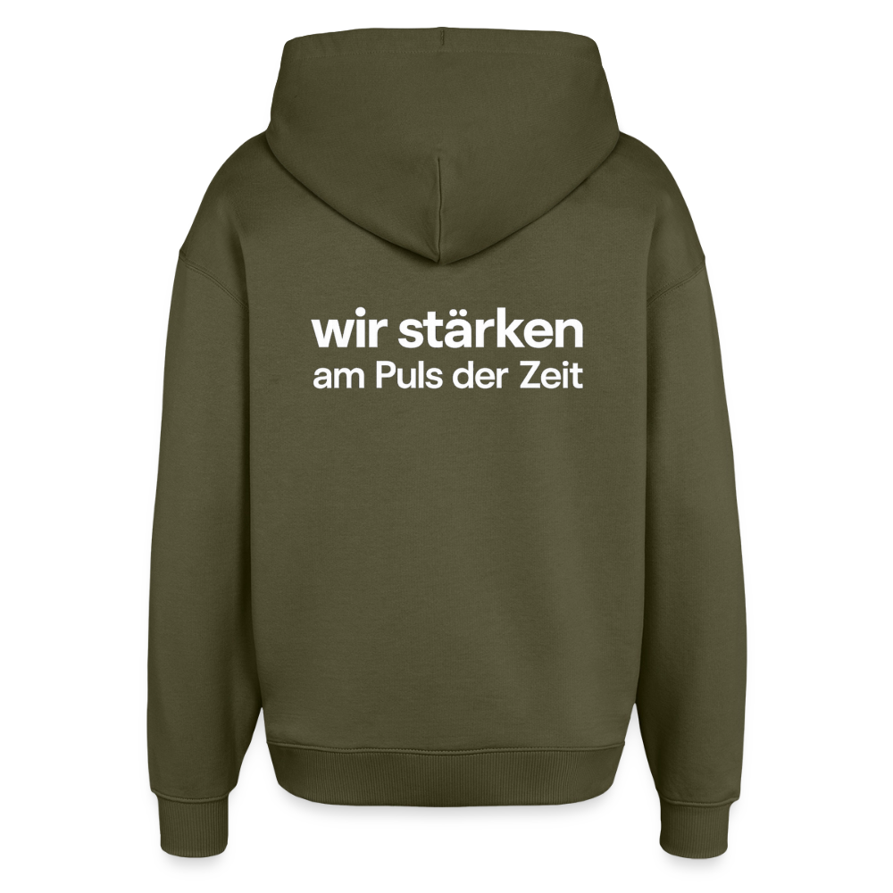 Oversized Unisex Hoodie von Stanley/Stella - Khaki