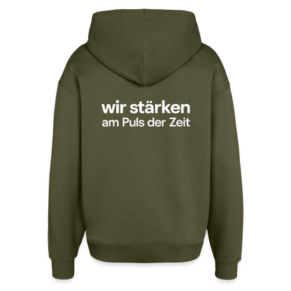 Oversized Unisex Hoodie von Stanley/Stella - Khaki