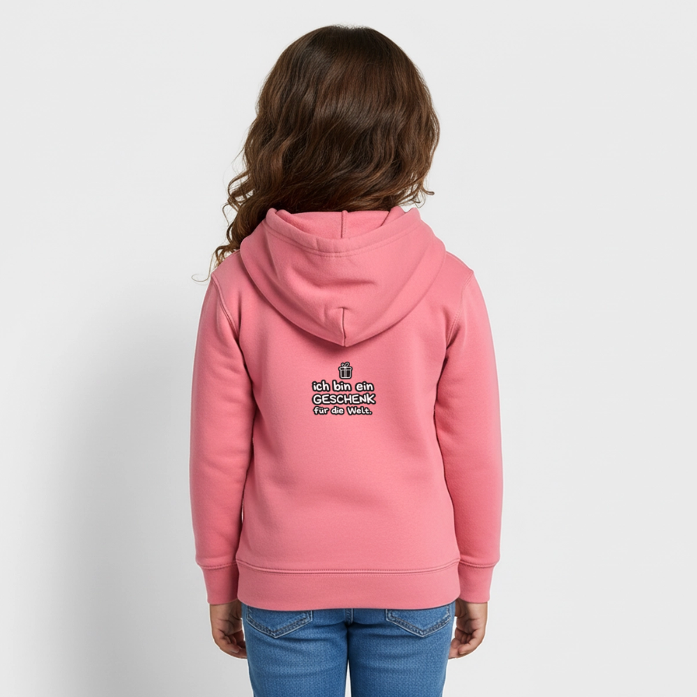 Kinder Organic Hoodie Mini Cruiser von Stanley/Stella - Pink 