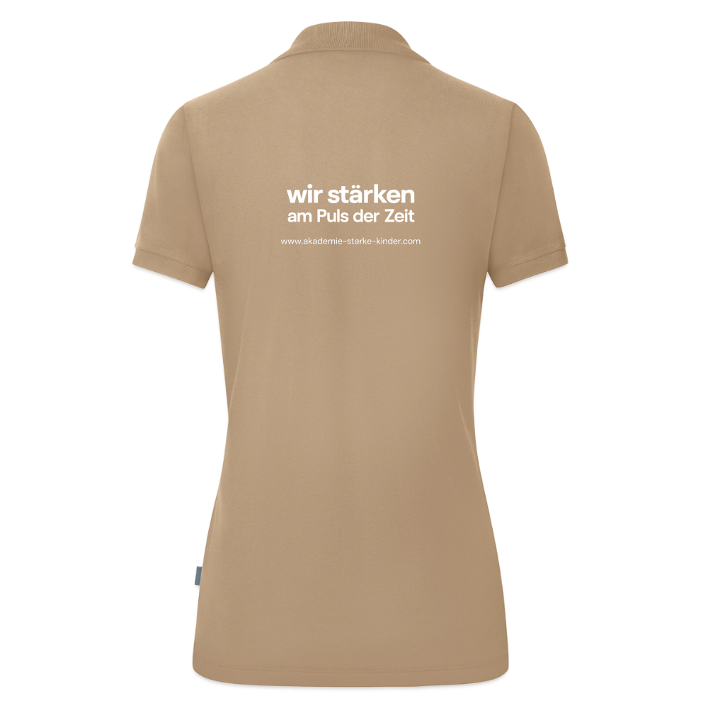 JAKO Frauen Polo Organic - Beige