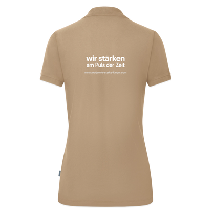JAKO Frauen Polo Organic - Beige
