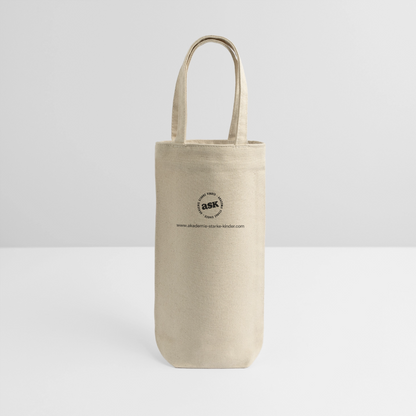 Geschenkbeutel für Flaschen - Natur