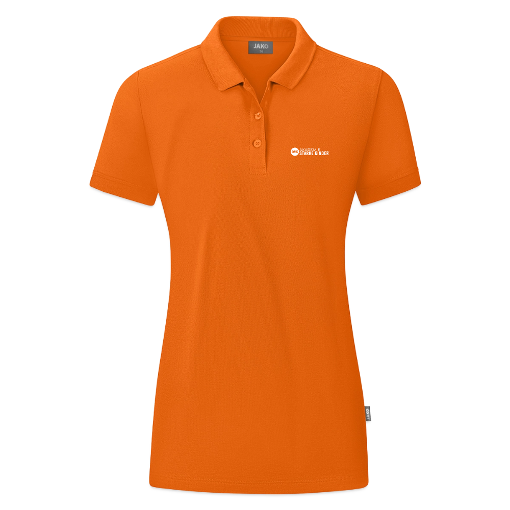 JAKO Frauen Polo Organic - Neonorange