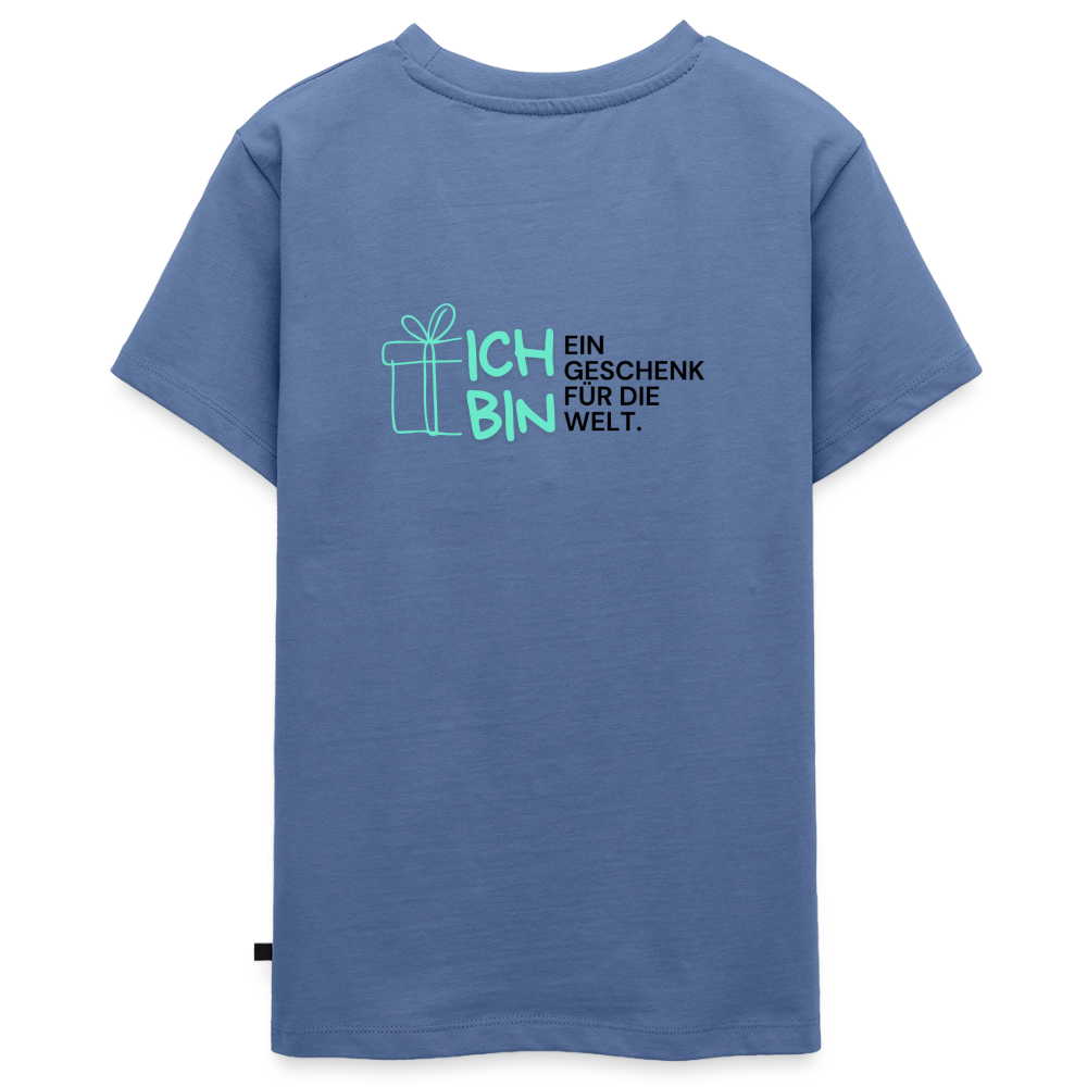 Teenager Premium T-Shirt - Taubenblau