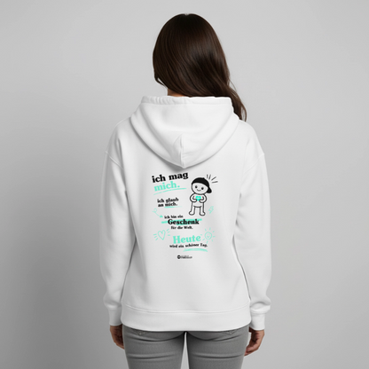 Oversized Unisex Hoodie von Stanley/Stella - Weiß