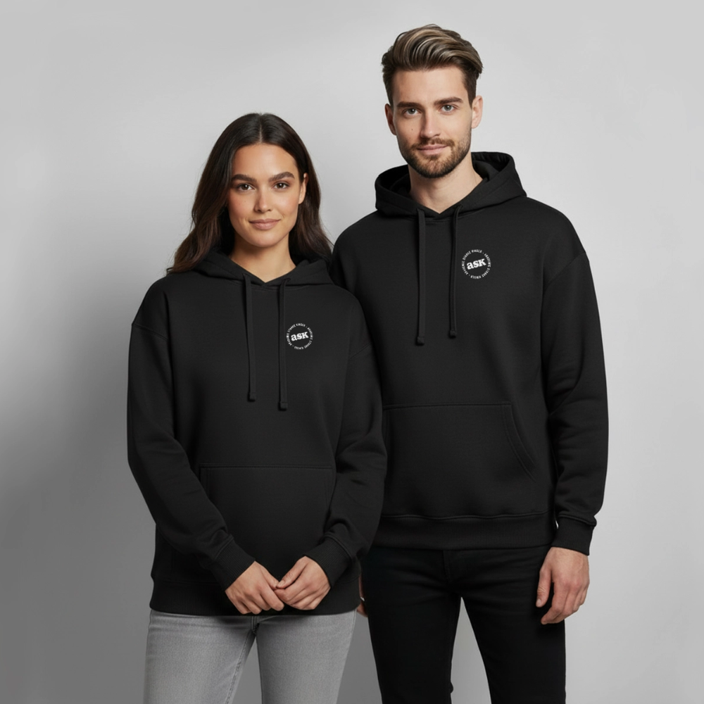 Oversized Unisex Hoodie - Schwarz