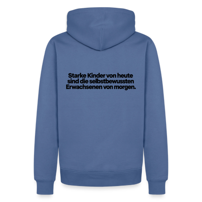 Premium Hoodie - Taubenblau