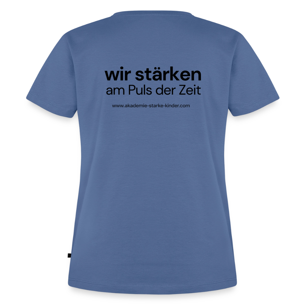 Frauen Premium T-Shirt - Taubenblau