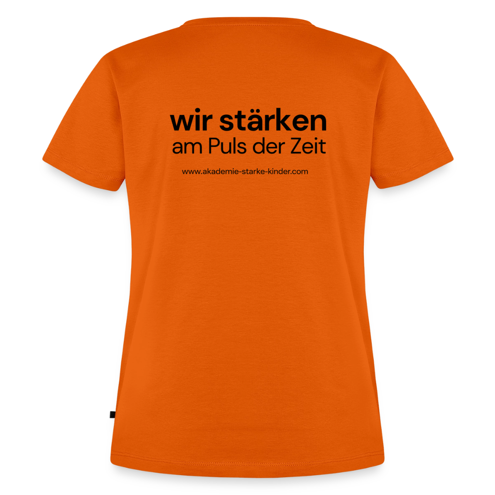 Frauen Premium T-Shirt - Orange 