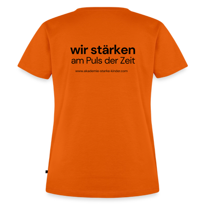 Frauen Premium T-Shirt - Orange 