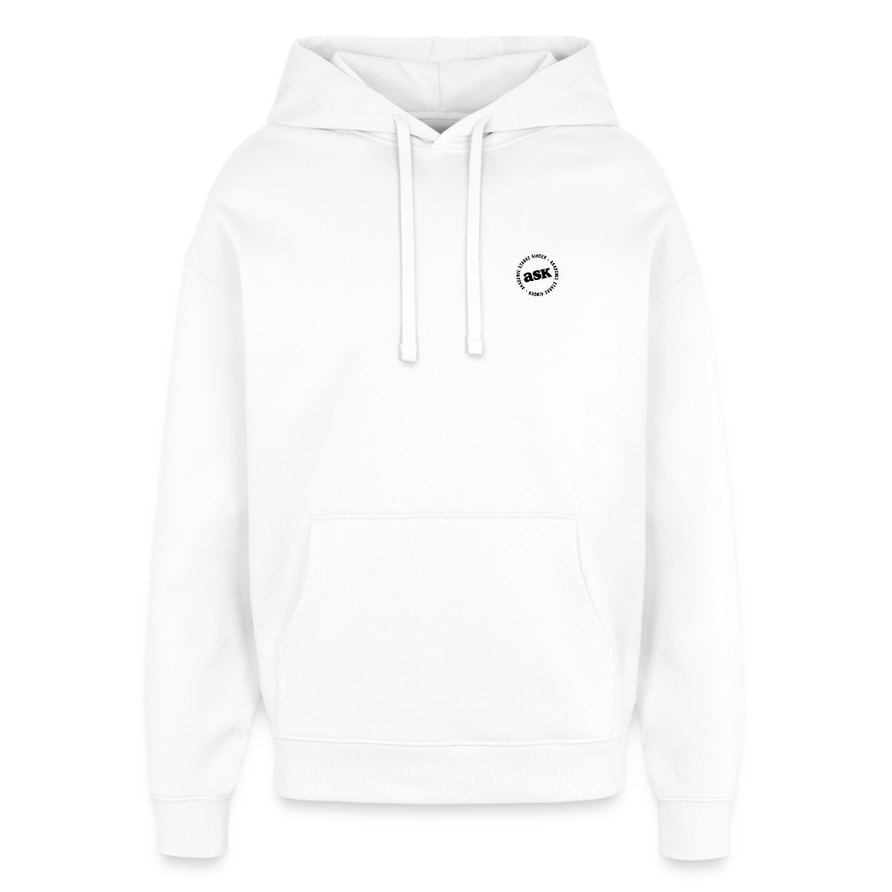 Oversized Unisex Hoodie von Stanley/Stella - Weiß