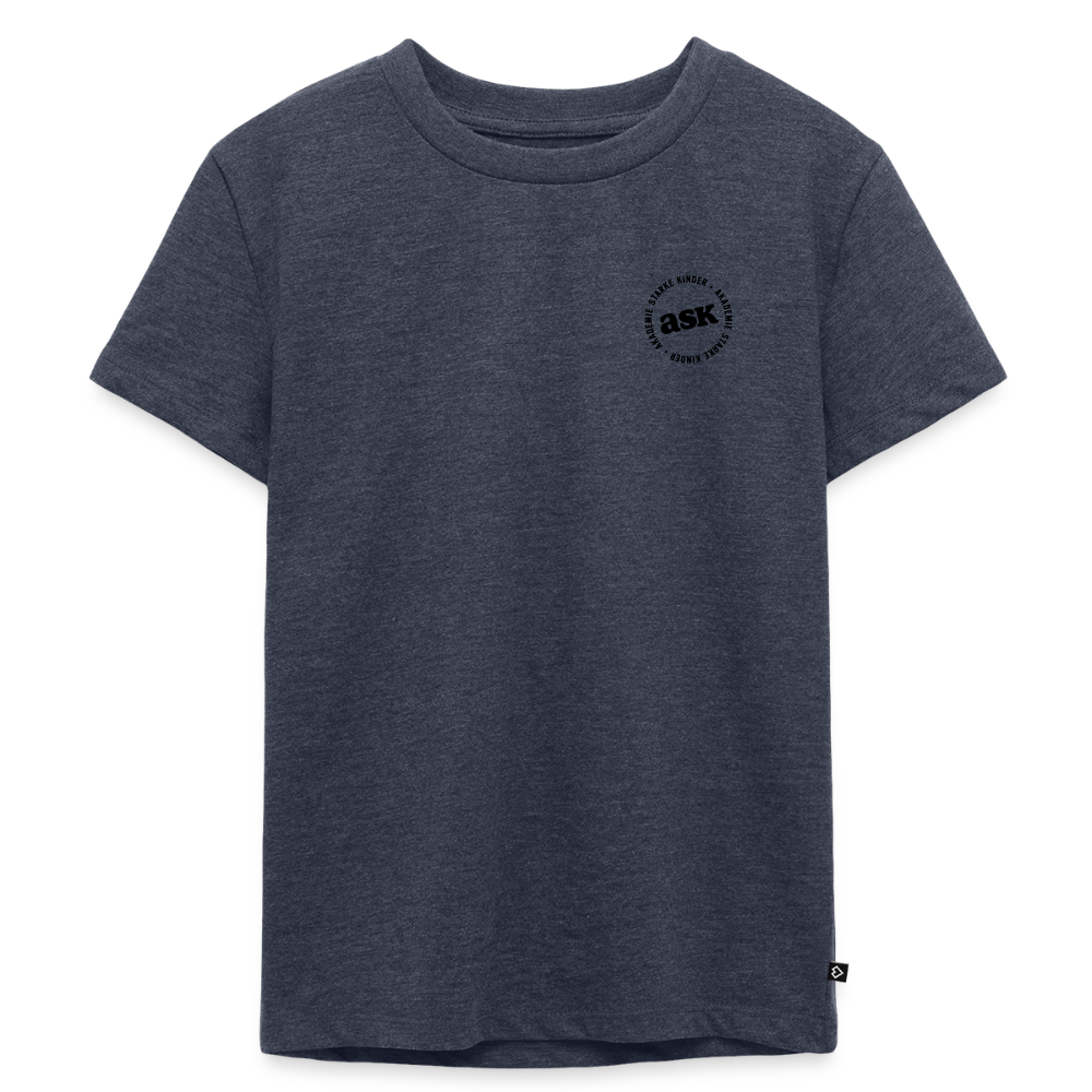 Kinder Premium T-Shirt - Jeansblau 