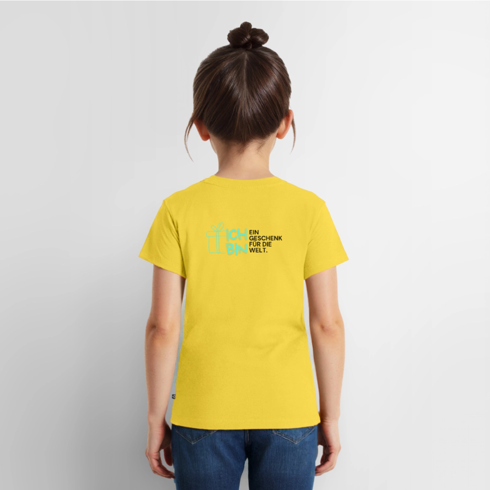 Kinder Premium T-Shirt - Sonnengelb