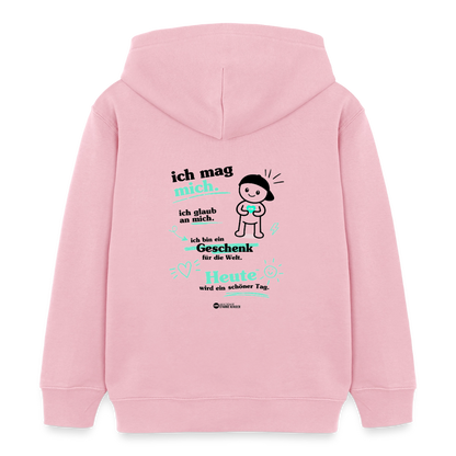 Kinder Organic Hoodie Mini Cruiser von Stanley/Stella - Hellrosa