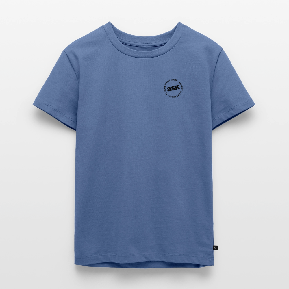 Kinder Premium T-Shirt - Taubenblau