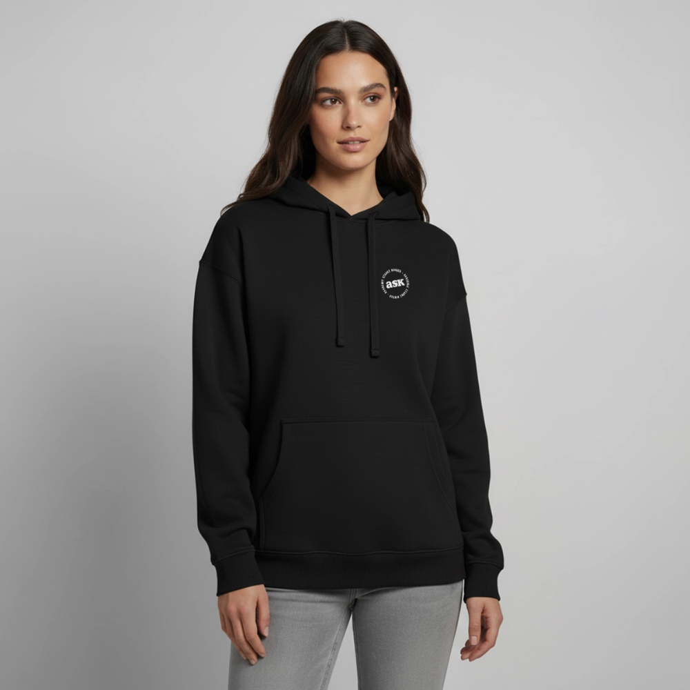 Oversized Unisex Hoodie - Schwarz