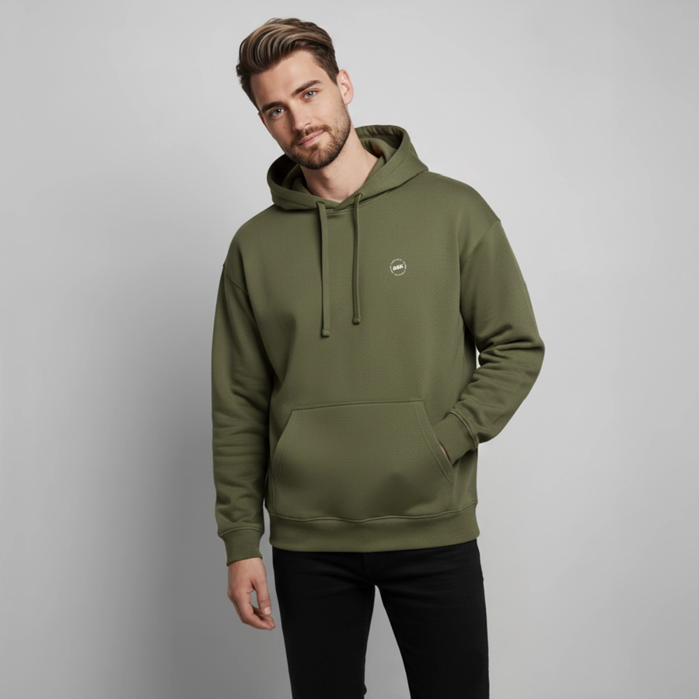 Oversized Unisex Hoodie - Khaki