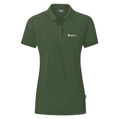JAKO Frauen Polo Organic - Tannengrün