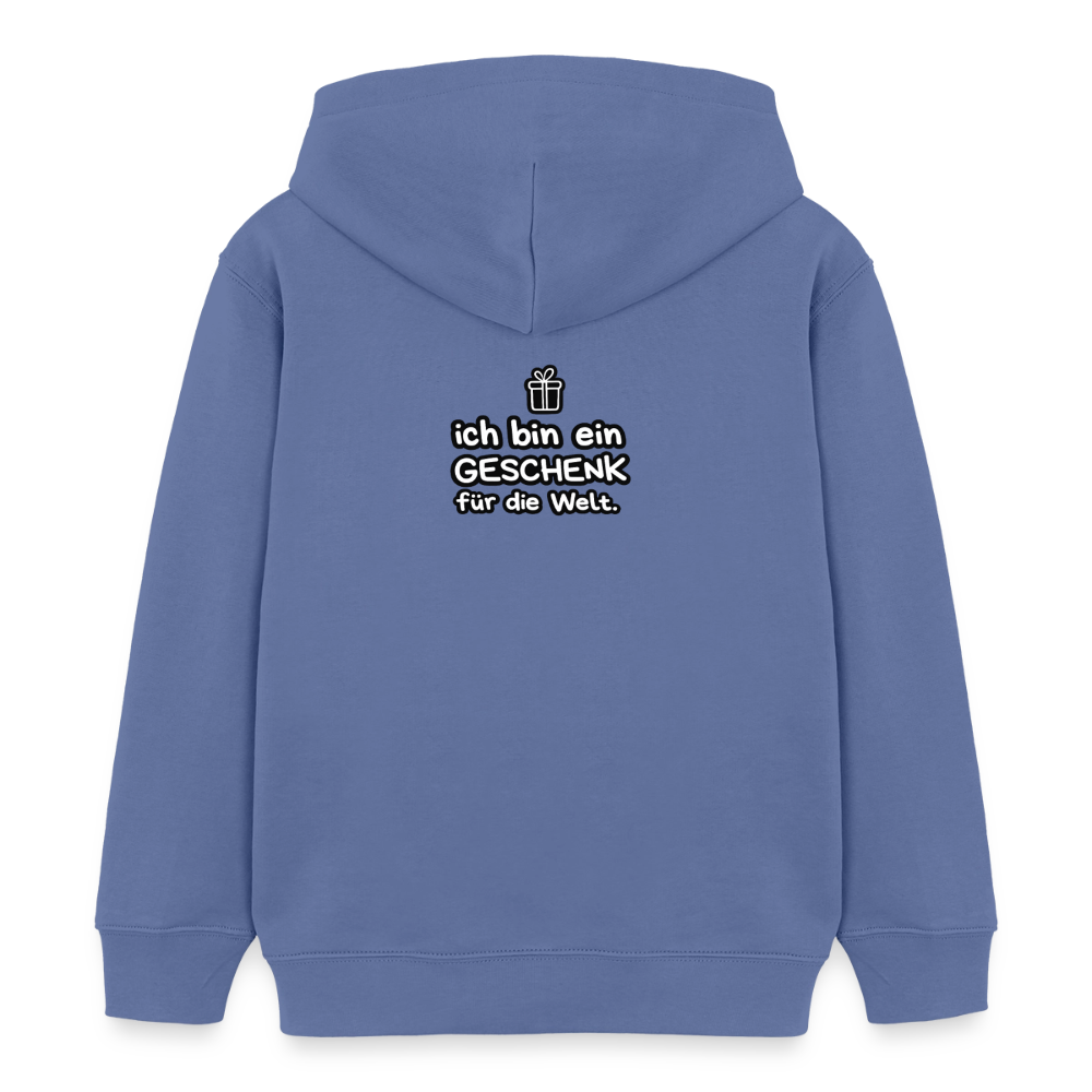 Kinder Organic Hoodie Mini Cruiser von Stanley/Stella - Blau