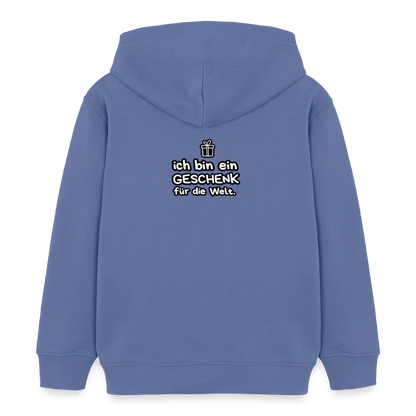 Kinder Organic Hoodie Mini Cruiser von Stanley/Stella - Blau