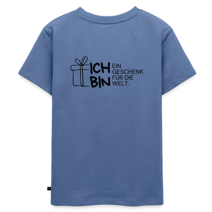 Kinder Premium T-Shirt - Taubenblau
