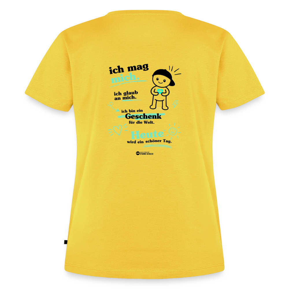 Frauen Premium T-Shirt - Sonnengelb