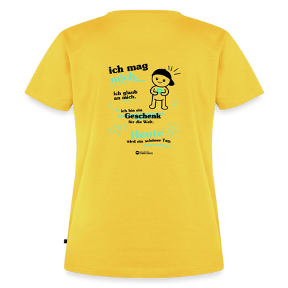 Frauen Premium T-Shirt - Sonnengelb