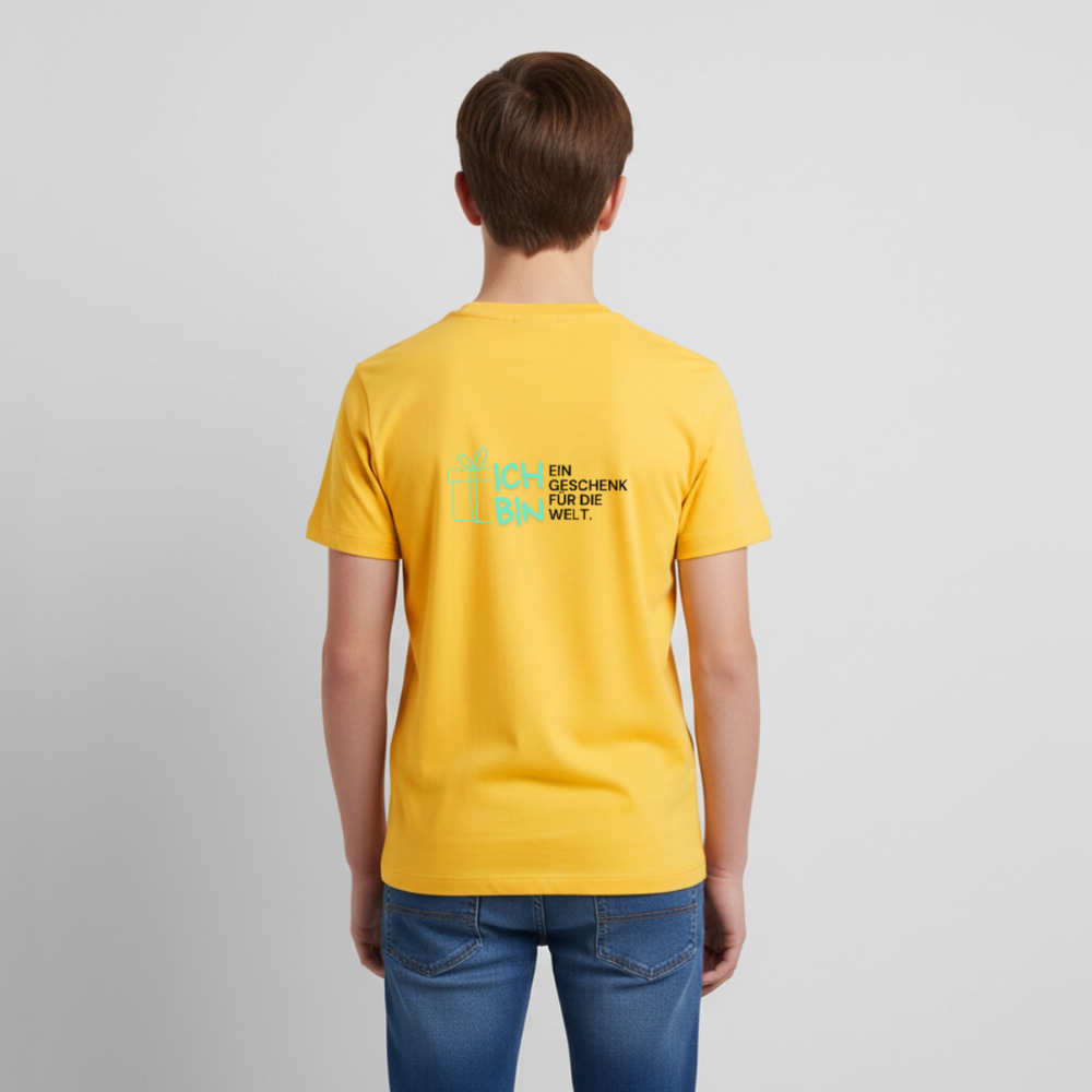 Teenager Premium T-Shirt - Sonnengelb
