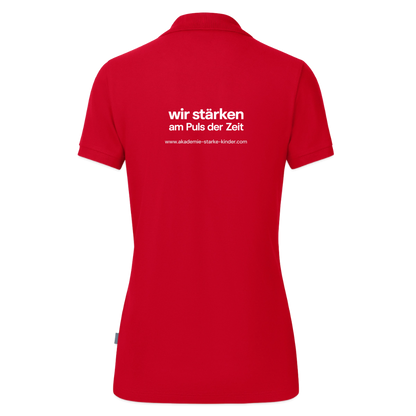 JAKO Frauen Polo Organic - Rot