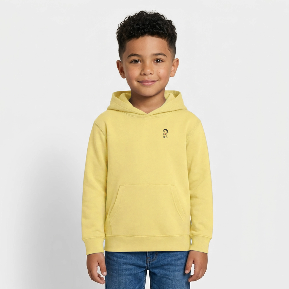 Kinder Organic Hoodie Mini Cruiser von Stanley/Stella - Gelb Viva 