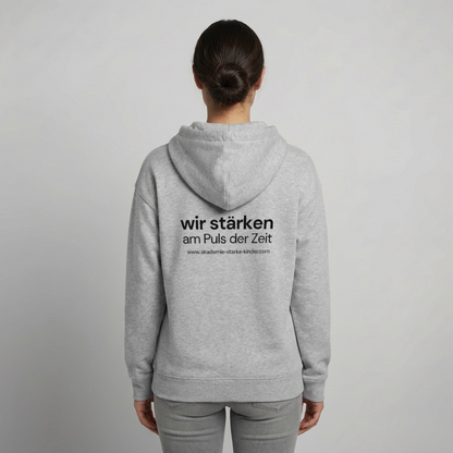 Oversized Unisex Hoodie von Stanley/Stella - Grau meliert