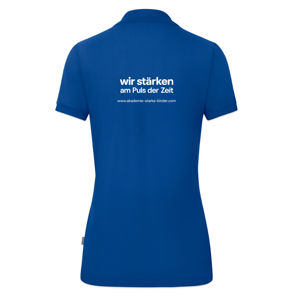 JAKO Frauen Polo Organic - Blau