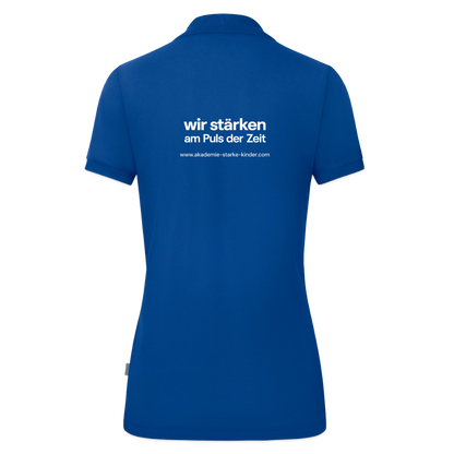 JAKO Frauen Polo Organic - Blau