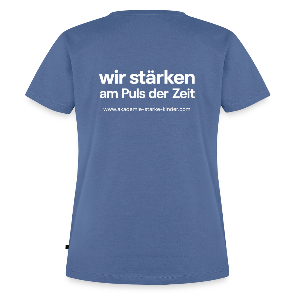 Frauen Premium T-Shirt - Taubenblau
