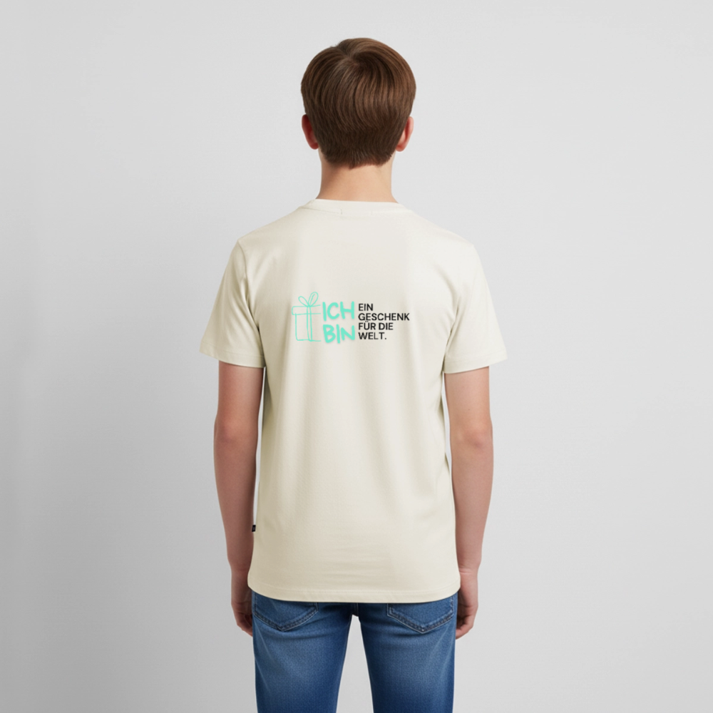 Teenager Premium T-Shirt - Naturweiß