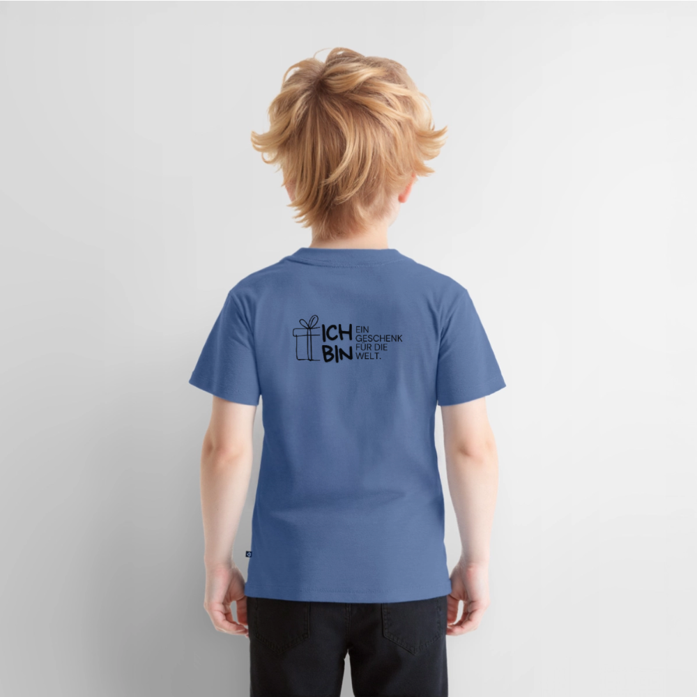 Kinder Premium T-Shirt - Taubenblau