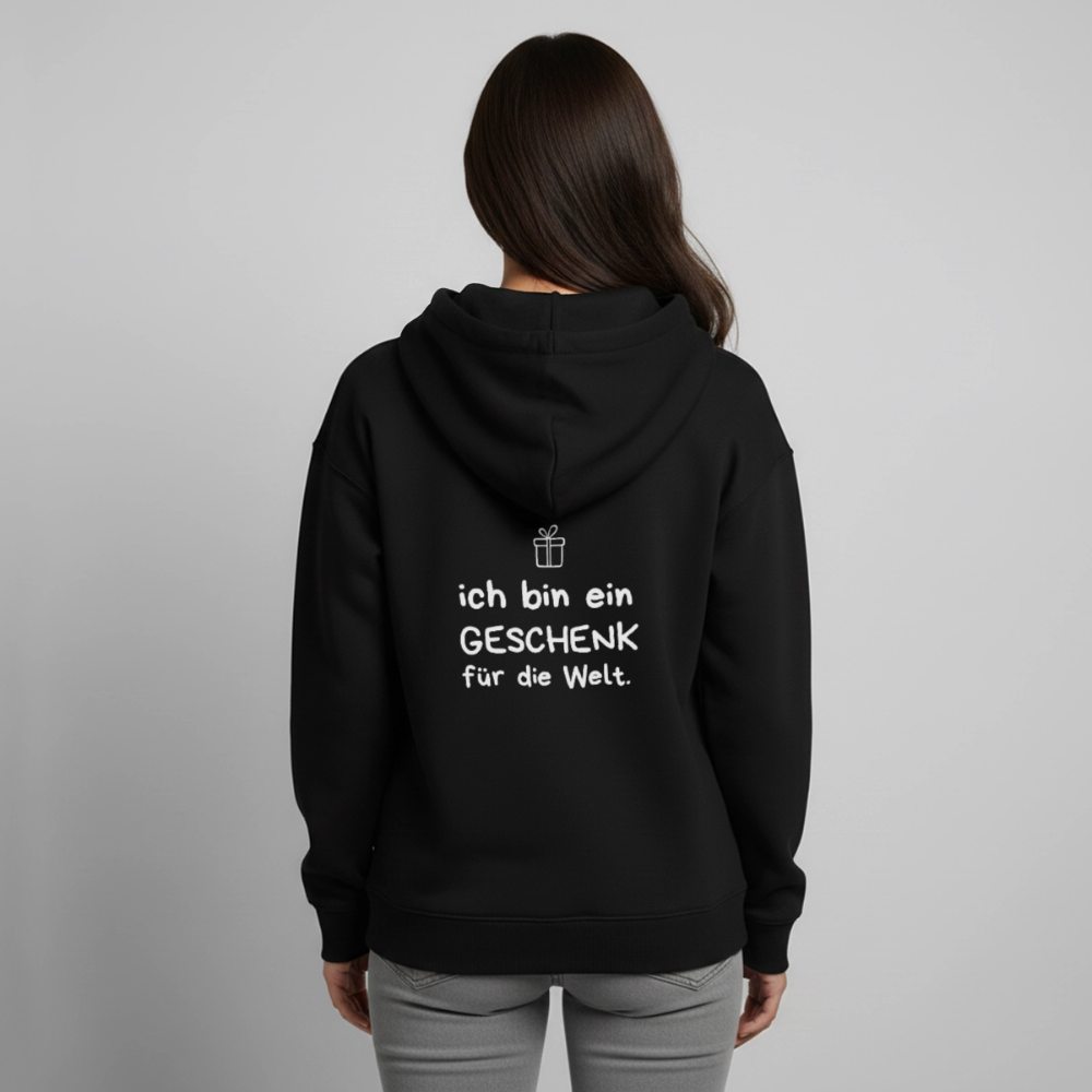 Oversized Unisex Hoodie - Schwarz
