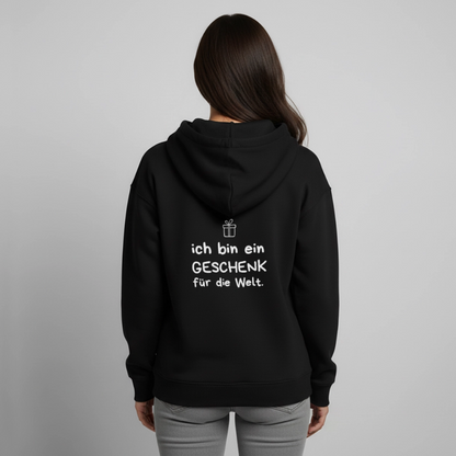 Oversized Unisex Hoodie - Schwarz