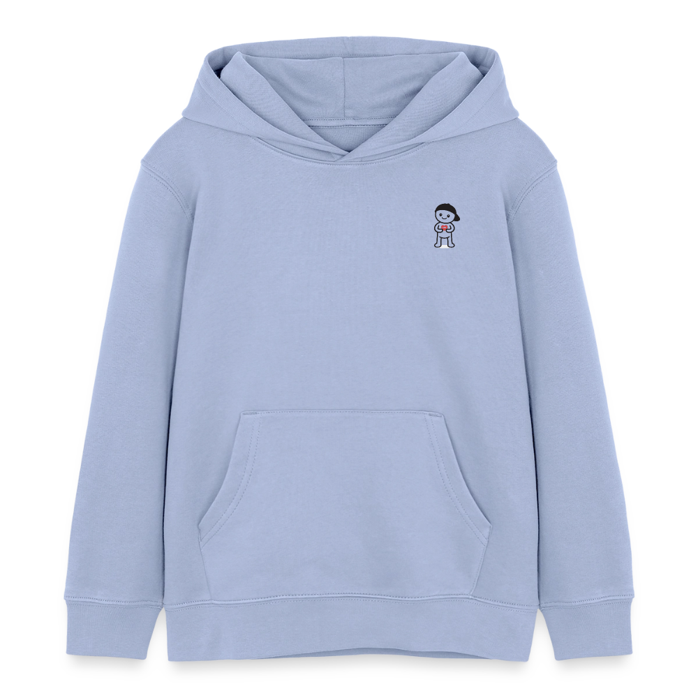Kinder Organic Hoodie Mini Cruiser von Stanley/Stella - Sky