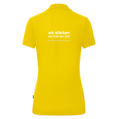 JAKO Frauen Polo Organic - Gelb