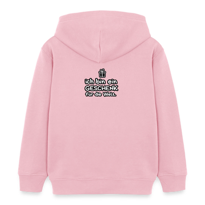 Kinder Organic Hoodie Mini Cruiser von Stanley/Stella - Hellrosa