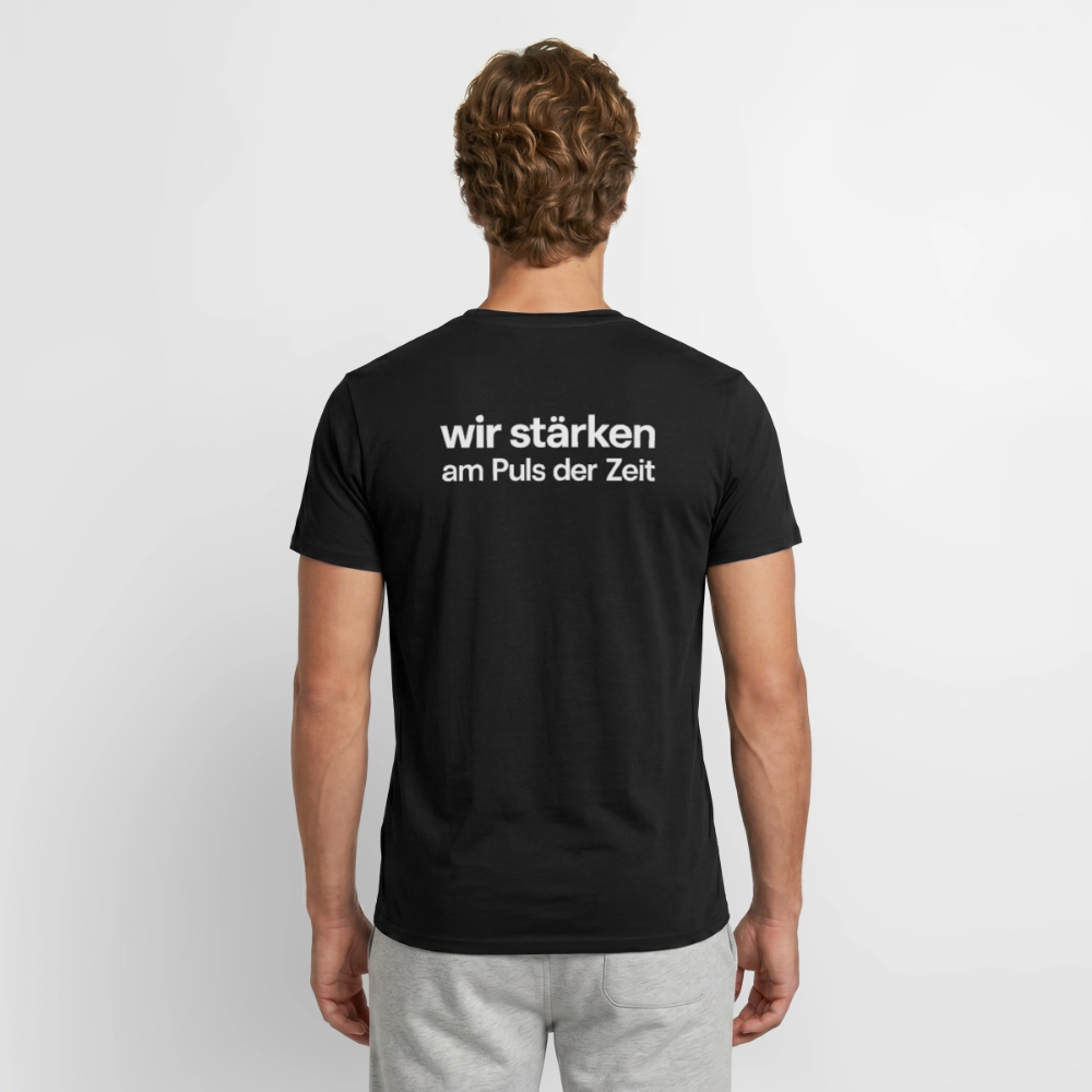 Männer T-Shirt - Schwarz