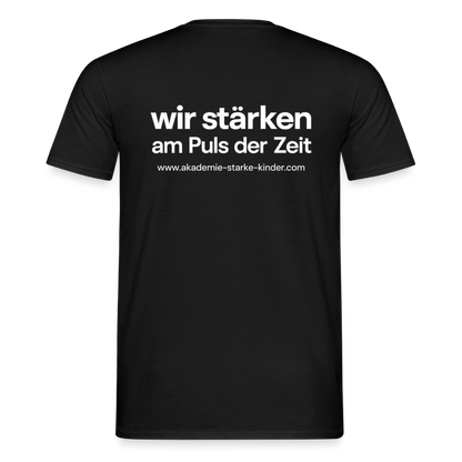 Männer T-Shirt - Schwarz