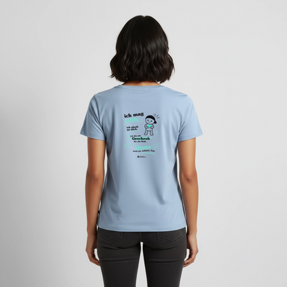 Frauen Premium T-Shirt - Hellblau