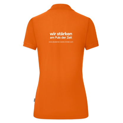 JAKO Frauen Polo Organic - Neonorange