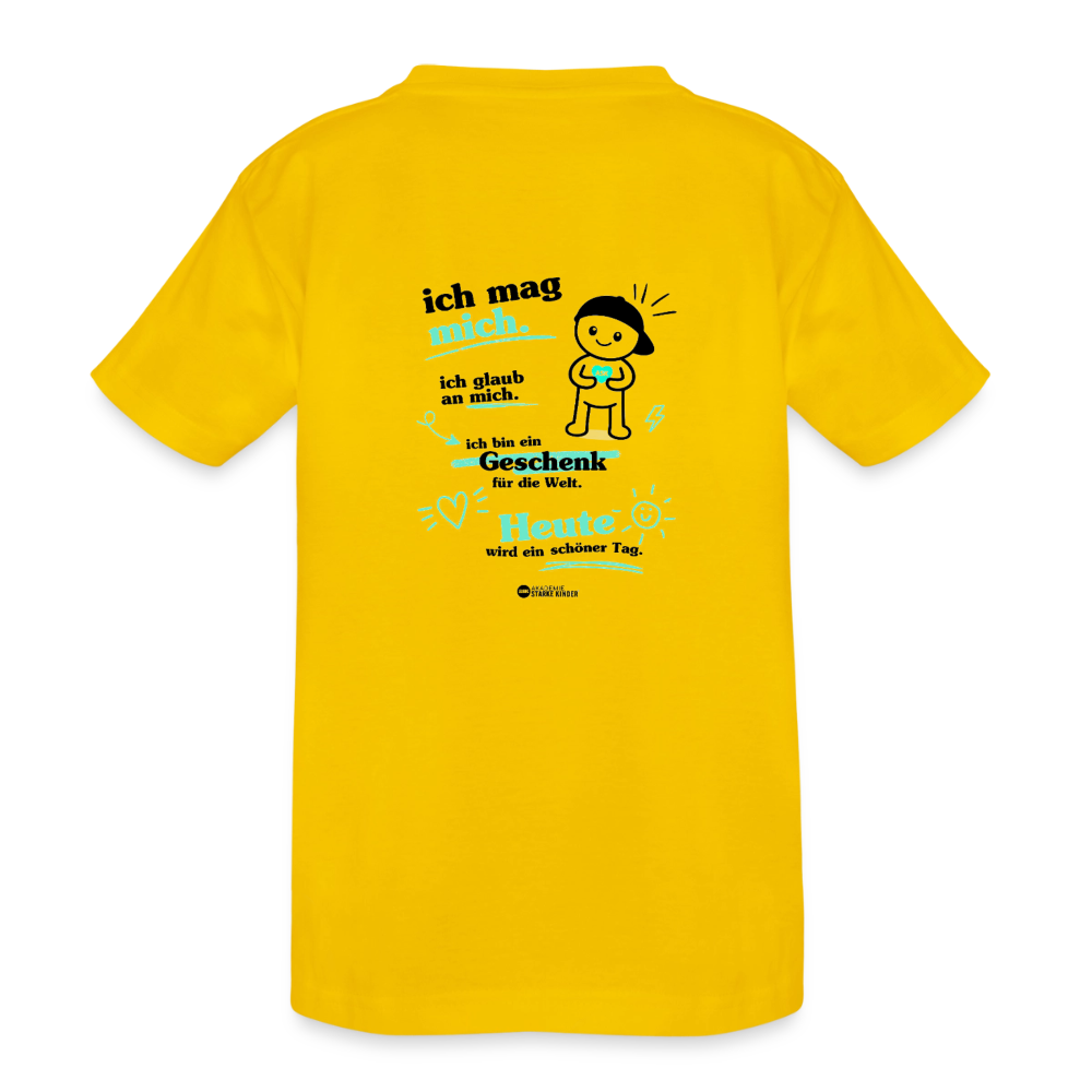 Kinder Heavy Cotton T-Shirt - Eigelb