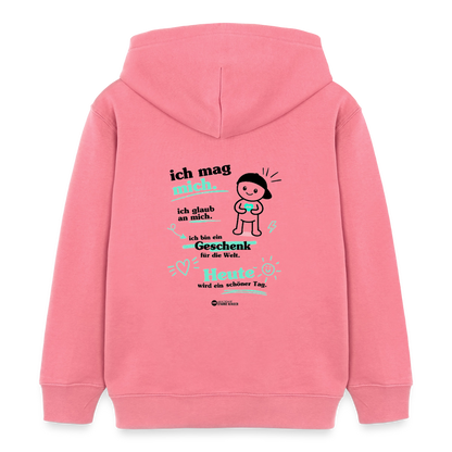 Kinder Organic Hoodie Mini Cruiser von Stanley/Stella - Pink 