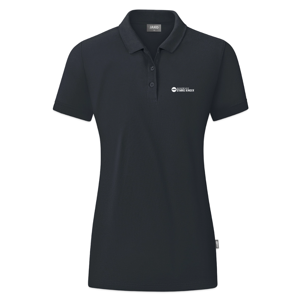 JAKO Frauen Polo Organic - Anthrazit