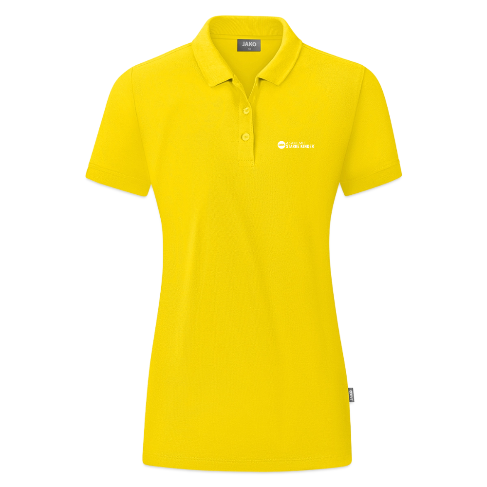 JAKO Frauen Polo Organic - Gelb